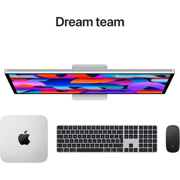 Monitor Apple Studio Display 27" 5K 5120x2880 60Hz IPS 1B Colores 6 Altavoces Plata VESA Thunderbolt