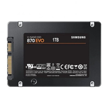 Samsung 870 EVO SSD 2.5" 1TB SATA3 Negro Samsung 870 EVO SSD 2.5" 1TB SATA3 Negro