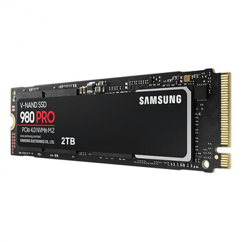 Samsung 980 Pro SSD 2TB PCIe 4.0 NVMe M.2 Samsung 980 Pro SSD 2TB PCIe 4.0 NVMe M.2