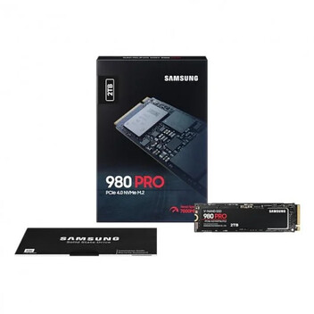 Samsung 980 Pro SSD 2TB PCIe 4.0 NVMe M.2 Samsung 980 Pro SSD 2TB PCIe 4.0 NVMe M.2