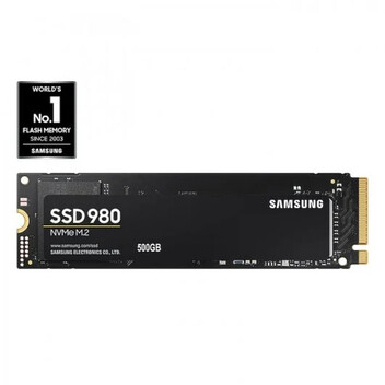 Samsung 980 SSD 500GB PCIe 3.0 NVMe M.2 Samsung 980 SSD 500GB PCIe 3.0 NVMe M.2