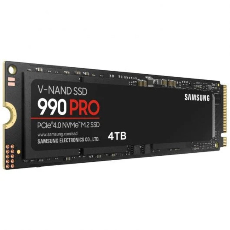 Samsung 990 PRO 4TB SSD PCIe 4.0 NVMe M.2