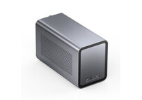 Torre PC Torre Jonsbo N1 Mini ITX Gris Aluminio Acero SFX Home Office