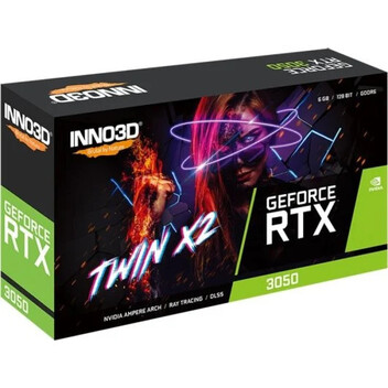 Tarjeta Gráfica Inno3D GeForce RTX 3050 TWIN X2 6GB GDDR6