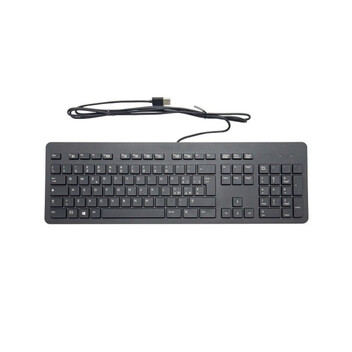 Teclado HP Slim Business USB Español Completo Teclas Membrana Negro PC/Laptop