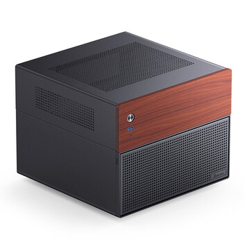 Torre PC Caja Micro Torre Jonsbo N4 Black Acero Madera Negro ITX Micro ATX SFX Torre PC Caja Micro Torre Jonsbo N4 Black Acero Madera Negro ITX Micro ATX SFX
