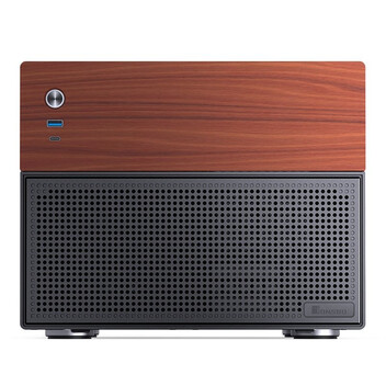 Torre PC Caja Micro Torre Jonsbo N4 Black Acero Madera Negro ITX Micro ATX SFX Torre PC Caja Micro Torre Jonsbo N4 Black Acero Madera Negro ITX Micro ATX SFX