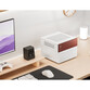 Torre PC Caja PC Jonsbo N4 WHITE Micro Torre Blanco ITX micro ATX Acero Madera Gaming