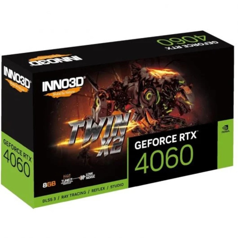 Inno3D Twin X2 GeForce RTX 4060 8GB GDDR6 DLSS3