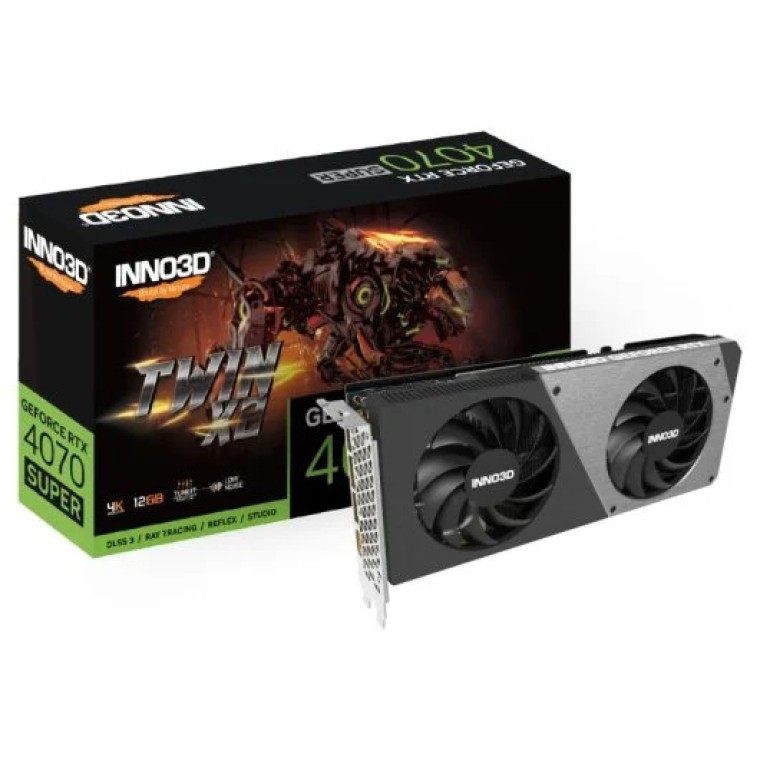 Inno3D GeForce RTX 4070 SUPER TWIN X2 12GB GDDR6X DLSS3