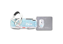 Nasa Kit Gaming Andromeda 4 En 1 Teclado + Ratón + Alfombrilla + Auriculares