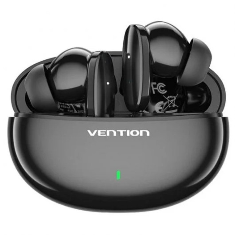 Vention NBFB0 Auriculares Bluetooth con Estuche de Carga Negros