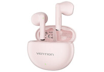 Vention ELF 06 NBKP0 Auriculares Bluetooth con Estuche de Carga y Autonomía de 6h Rosas