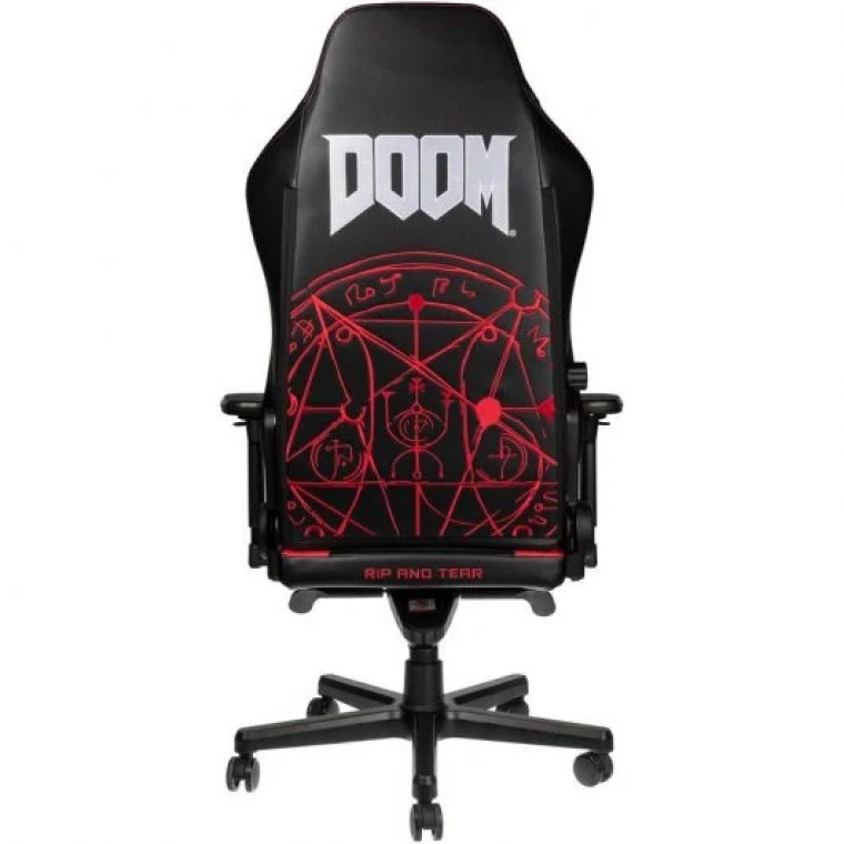 Noblechairs Hero Doom Edition Silla Gaming Negro/Rojo