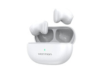 Vention Tiny T12 NBLW0 Auriculares Bluetooth con Estuche de Carga y Autonomía de 6h Blancos