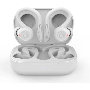 Nubbeh Breeze Auricular Sport 2 en 1 Inalambrico 60mah/400mah Blanco