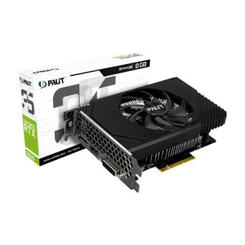 Tarjeta Gráfica Palit GeForce RTX 3050 StormX 8GB GDDR6 ITX PCIe 4.0 Tarjeta Gráfica Palit GeForce RTX 3050 StormX 8GB GDDR6 ITX PCIe 4.0