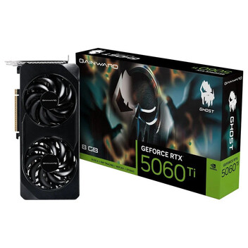 Tarjeta Gráfica Gainward GeForce RTX 5060 Ti Ghost 8 GB GDDR7 Reflex 2 RTX AI DLSS4 Tarjeta Gráfica Gainward GeForce RTX 5060 Ti Ghost 8 GB GDDR7 Reflex 2 RTX AI DLSS4