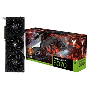 Tarjeta Gráfica Gainward Geforce RTX 5070 Phoenix GS 12GB GDDR7 Reflex 2 RTX AI DLSS4