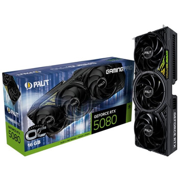 Tarjeta Gráfica Palit GeForce RTX 5080 GamingPro OC 16GB GDDR7 Reflex 2 RTX AI DLSS4 Tarjeta Gráfica Palit GeForce RTX 5080 GamingPro OC 16GB GDDR7 Reflex 2 RTX AI DLSS4