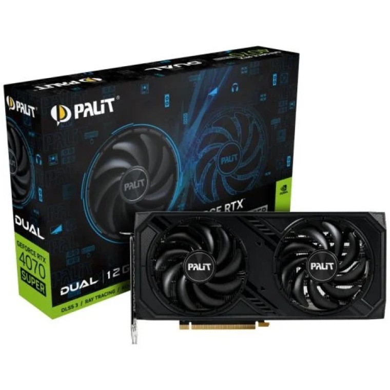 Palit GeForce RTX 4070 SUPER Dual 12GB GDDR6X DLSS3