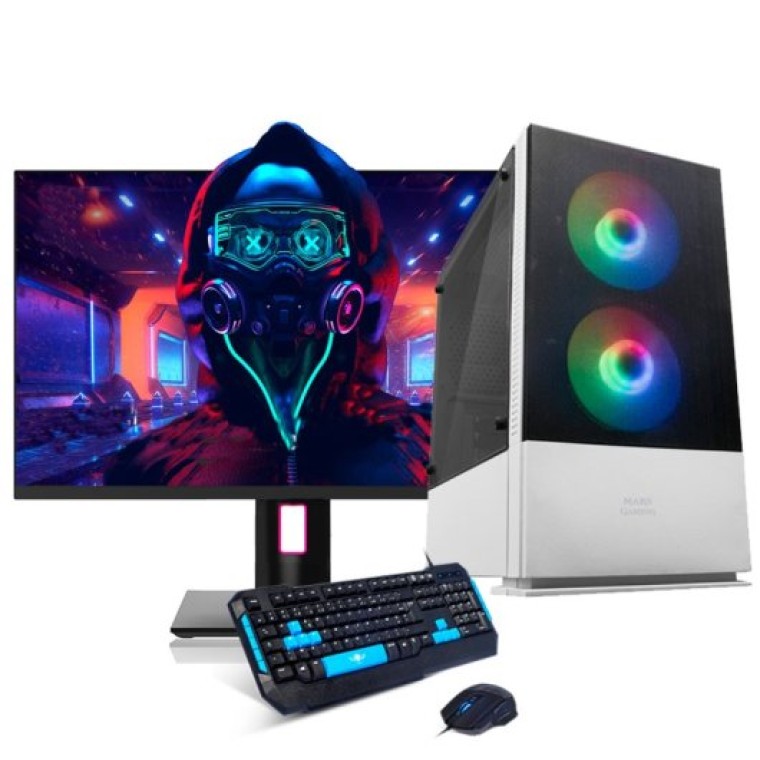 Neo-PC Pack Max-M AMD Ryzen 5 5600X/16GB/1TB + 480GB SSD/RTX 3060 + Monitor 27" FullHD + Teclado y R