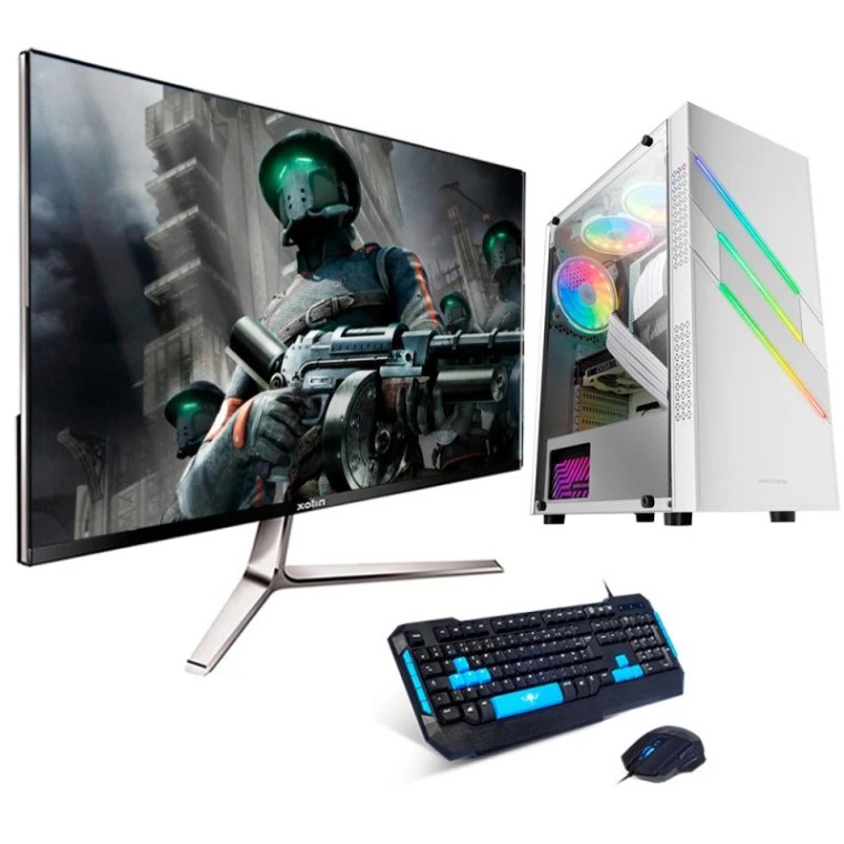 Neo-PC Pack Gaming AMD Ryzen 5 4600G/16GB/1TB+480GB SSD + Monitor 27" FullHD + Teclado + Ratón