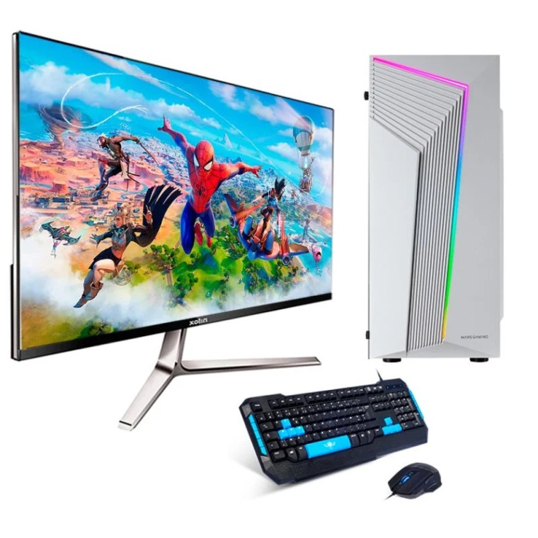 Neo-PC Pack Gaming Elite AMD Ryzen 5 4600G/16GB/1TB + 480GB SSD + Monitor 27" FullHD + Teclado y Rat