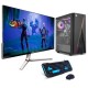 Neo-PC Pack Gamer AMD Ryzen 3 3200G/16GB/1TB + 480GB SSD + Monitor 27" FullHD + Teclado y Ratón