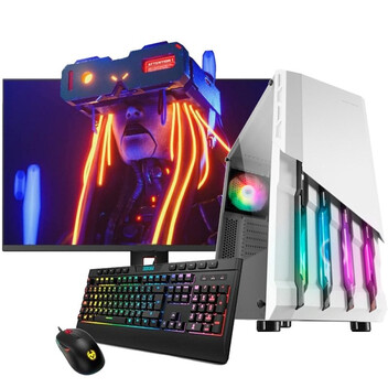 Ordenador Sobremesa PC Sobremesa NeoPC Ryzen 5 4600G 16GB 480GB SSD Monitor 27″ Windows 11 Pro