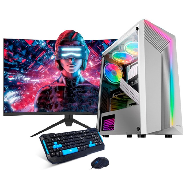 Neo-PC Pack Gaming Gold AMD Ryzen 7 5700G/16 GB/1TB + 480GB SSD + Monitor 27" FullHD + Combo