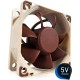 Noctua NF-A6X25 5V Ventilador 60mm Marrón