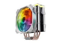 Nfortec Centaurus X 4Pipes ARGB Ventilador CPU 120mm Blanco