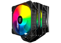 Nfortec Sculptor X2 Ventilador CPU 2x120mm ARGB TDP hasta 240W Negro