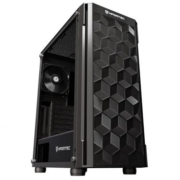 Nfortec Azir Black Cristal Templado USB 3.0 Negra Nfortec Azir Black Cristal Templado USB 3.0 Negra