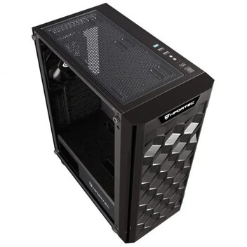 Nfortec Azir Black Cristal Templado USB 3.0 Negra Nfortec Azir Black Cristal Templado USB 3.0 Negra