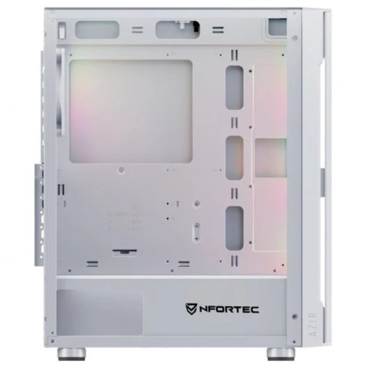 Nfortec Azir White Cristal templado USB 3.0 Blanca