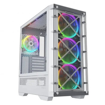 Nfortec DRACO X White Cristal Templado USB 3.2 Blanca Nfortec DRACO X White Cristal Templado USB 3.2 Blanca
