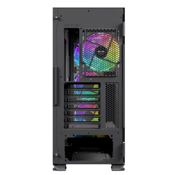 Nfortec Krater X Cristal Templado USB 3.0 ARGB Negra Nfortec Krater X Cristal Templado USB 3.0 ARGB Negra