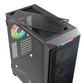 Nfortec Krater X Cristal Templado USB 3.0 ARGB Negra Nfortec Krater X Cristal Templado USB 3.0 ARGB Negra