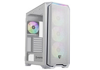 Nfortec Krater X Cristal Templado USB 3.0 ARGB Blanca Nfortec Krater X Cristal Templado USB 3.0 ARGB Blanca