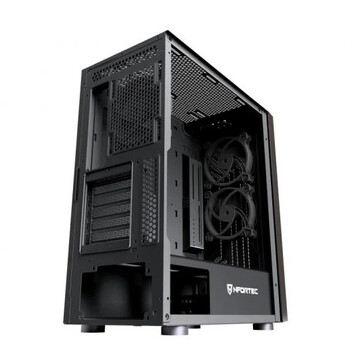 Nfortec Nervia Black ARGB Cristal Templado USB 3.0 Negra Nfortec Nervia Black ARGB Cristal Templado USB 3.0 Negra