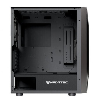 Nfortec Nervia Black ARGB Cristal Templado USB 3.0 Negra Nfortec Nervia Black ARGB Cristal Templado USB 3.0 Negra