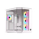 Torre PC Nfortec Pulsar ARGB Mid Tower ATX Cristal Templado USB-C Blanca
