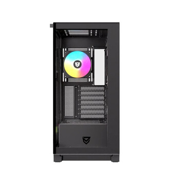 Torre PC Nfortec Ursa ARGB Semi Torre E-ATX Doble Cristal Templado USB-C Negra Torre PC Nfortec Ursa ARGB Semi Torre E-ATX Doble Cristal Templado USB-C Negra