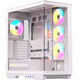 Torre PC Nfortec Ursa ARGB Semi Torre E-ATX Doble Cristal Templado USB-C Blanca