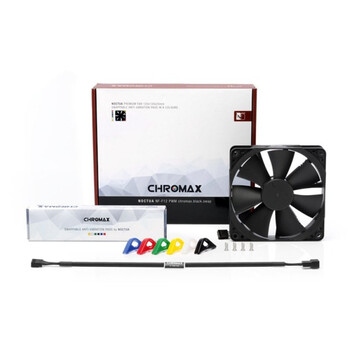 Noctua NF-F12 PWM Chromax.Black.Swap Ventilador 120mm Noctua NF-F12 PWM Chromax.Black.Swap Ventilador 120mm