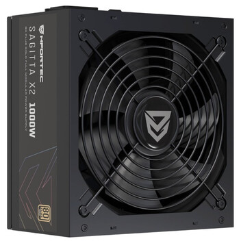 Fuente Alimentación Nfortec Sagitta X2 PCIe 5.1 ATX 3.1 1000W 80 Plus Gold Full Modular Fuente Alimentación Nfortec Sagitta X2 PCIe 5.1 ATX 3.1 1000W 80 Plus Gold Full Modular