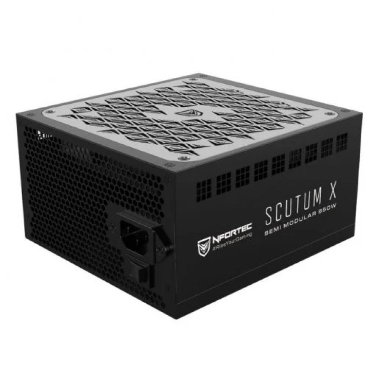 Nfortec Scutum X 850W 80 Plus Bronze Semi Modular