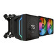 Nfortec Sedna 240 ARGB Kit Refrigeración Líquida con Pantalla LCD 4'' Personalizable Negro